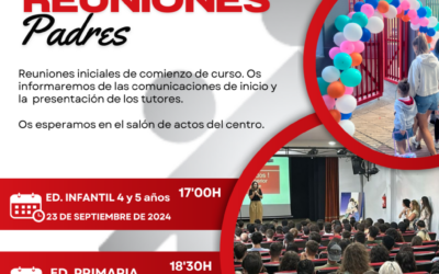 Reuniones Iniciales para padres